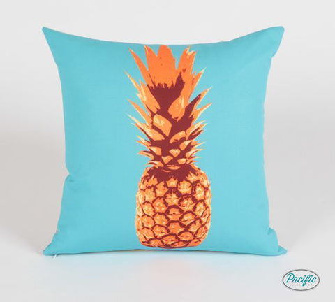 Pineapple Pillow Orange/ Blue