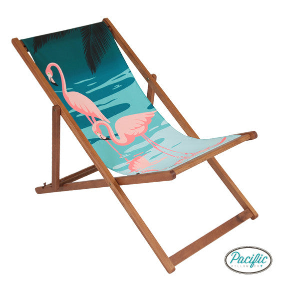 Pale Flamingo Deckchair