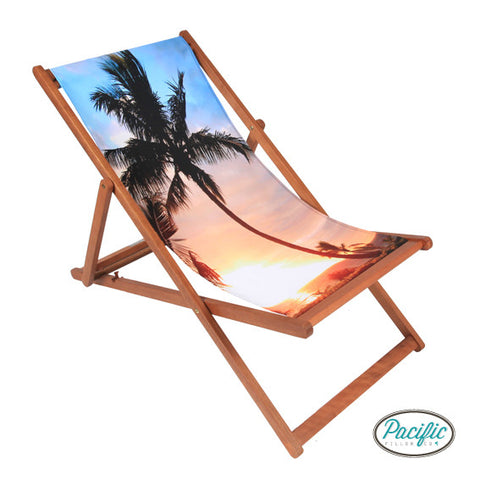 Palm Sunset Deckchair