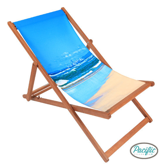 View to Surfers Deckchair